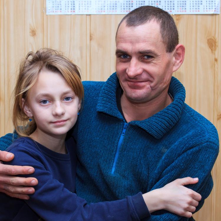 Ania and her father